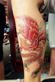 kalv farve smuk Phoenix tatovering