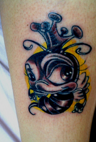 tele slatka pčela tetovaža uzorak