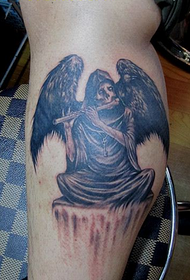vīriešu teļa skaists populārs nāves tetovējums 39104 - python tetovējums sievietes augšstilbā