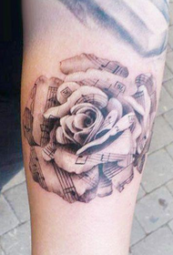 tele tele klasična kreativna nota rose tattoo