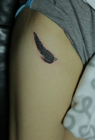 exquisite good-looking Feather Tattoo Pattern