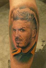 Beckham Tattoo Musteren