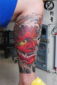 Prajna tattooê ya rengîn tattooê ya çiyayê tattooê ya Shenyang tattooê ya hunerê tattooê