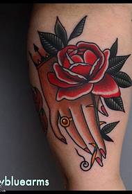 Rose tattoo maitiro pane mhuru