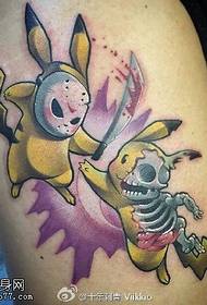 Bikachu tattoo sa hawak