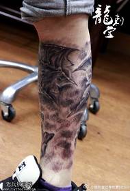 Klasický démon tetování vzor