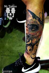 Klasičan uzorak tetovaže morskog psa