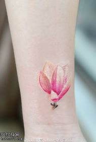 Beautiful lotus tattoo pattern