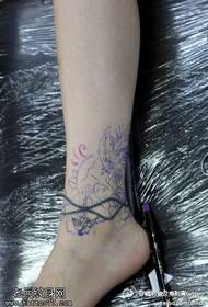 Leg lady sexy kryt tetování vzor