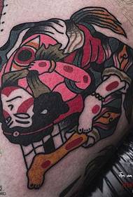 Узорак тетоваже геје за бедро