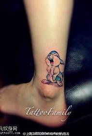 Cute bunny tatuaje eredua
