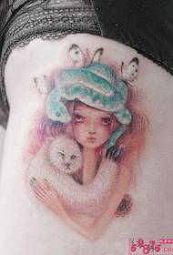 Beautiful beauty dusa and bear hug tattoo pictures