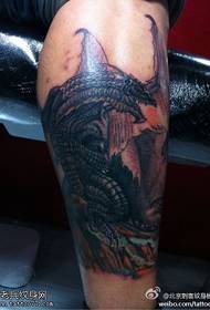 Super handsome domineering monster dragon tattoo pattern
