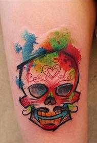 Kāju krāsas secant taro tetovējums darba attēls