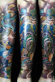 Sun Wukong tetoválás a Mennyei Palotában