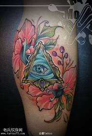 Perna cor deus olho rosa tatuagem imagens