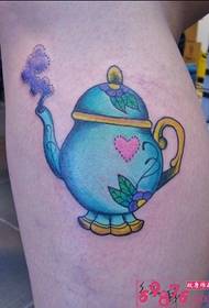 Magic teapot tattoo picture