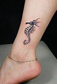 Hipokampaj tatuaj bildoj