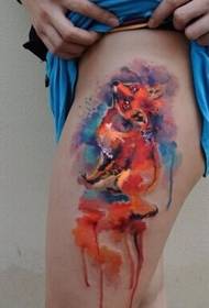Isithombe esihle se-fox tattoo picture ethangeni elihle