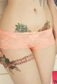 Tattoo show, recommend a leg sexy tattoo
