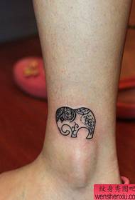 Tattoo show, recommend an ankle, tattoo, tattoo