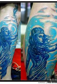 Tattoo e ntle ea Sagittarius maotong