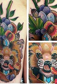 Tattoo show, recommend a color fox tattoo
