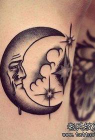 Tattoo show, recommend a moon tattoo