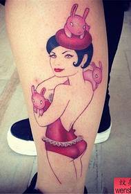 Tattoo show, preporučite lik tetovaže nogu