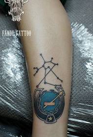 Leg Sagittarius tattoos are shared by tattoos