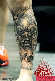 A leading domineering tattoo work by the best tattoo museum