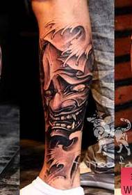 erittäin klassinen musta harmaa tatuointikuvio 46622 - viileä jalka robottivarsi-tatuointikuvio