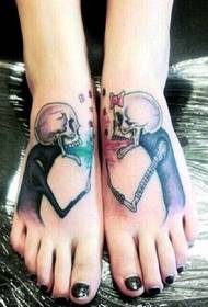 татуировка ног дает вам разные декорации