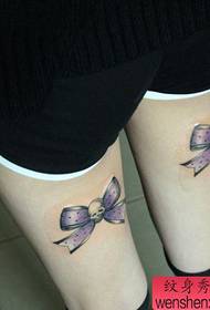 gambe di bellezza popolare bell'arco modello del tatuaggio
