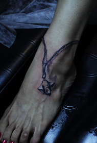 personality alternative anklet tattoo