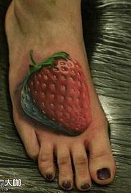 תבנית קעקוע תות רגל רגליים