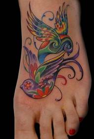 lijepa noga lijepa lastavica tetovaža uzorak slika slika