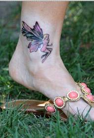 krásný a krásný obrázek anděla tetování obrázek