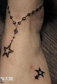Anklet tattoo pattern