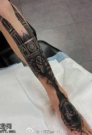 realistesch realistesch Schlass Tattoo Muster