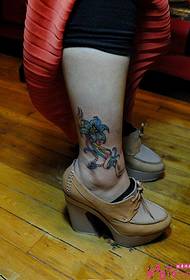 beautiful ankle only beautiful lily tattoo pattern picture