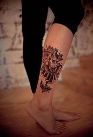 ножка крэатыўная малюнак татуіроўкі