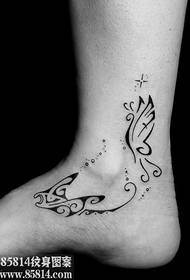 foot fashion totem tattoo picture