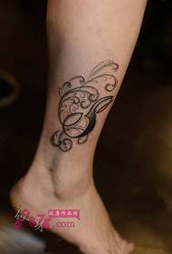Creative Chicano ankle tattoo picture