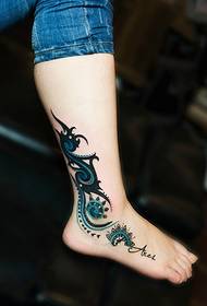 ankle creative vanilla totem tattoo pictures