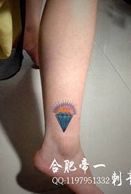 Hefei kejsare en tatuering show fungerar: fot diamant tatuering mönster