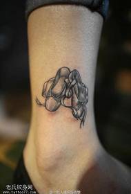 soulye femèl balè modèl tatoo
