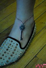 cheie de gleznă gleznă imagine de tatuaj