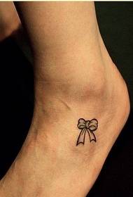 osobnost noha krásný luk tetování vzor obrázek