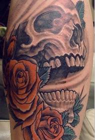 uzorak tetovaže cvijeta ruže